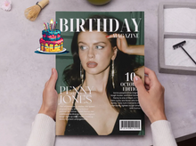 Load image into Gallery viewer, Personalized Vouge Style Birthday Magzine (15 Pages)