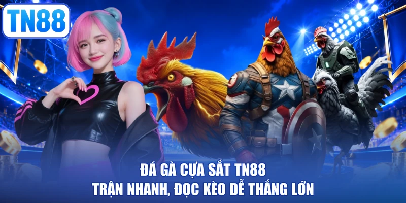 Đá Gà Cựa Sắt TN88: Trận Nhanh, Đọc Kèo Dễ Thắng Lớn